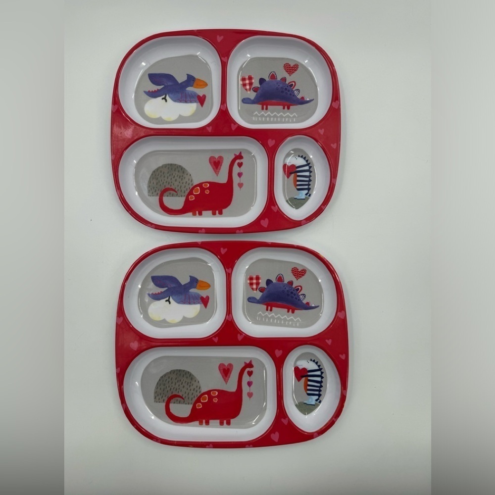 Toddler sectional plates